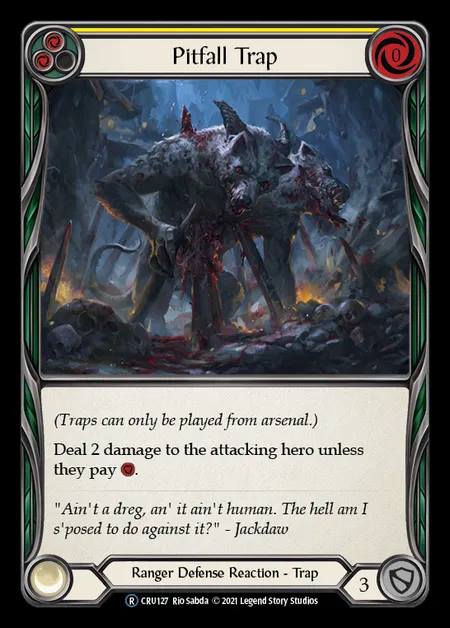 [Ranger] Pitfall Trap [UL-CRU127-R] (yellow)