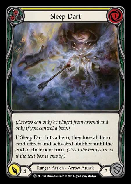 [Ranger] Sleep Dart [UL-CRU133-C] (yellow)