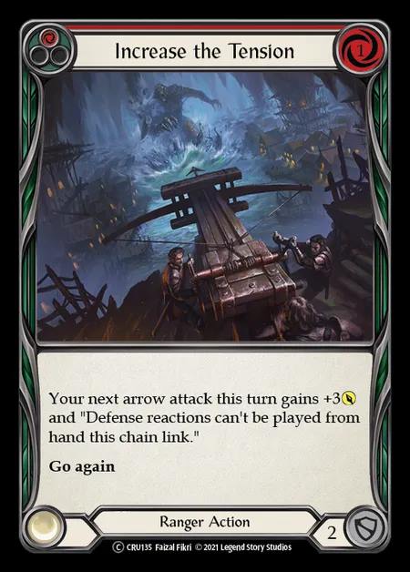 [Ranger] Increase the Tension [UL-CRU135-C] (red)