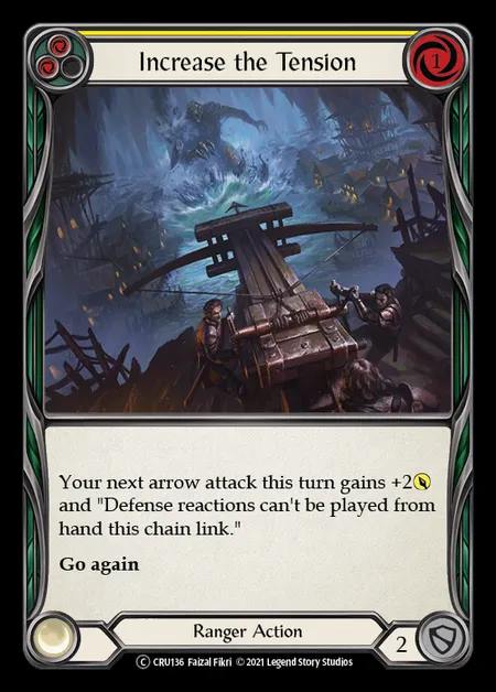 [Ranger] Increase the Tension [UL-CRU136-C] (yellow)