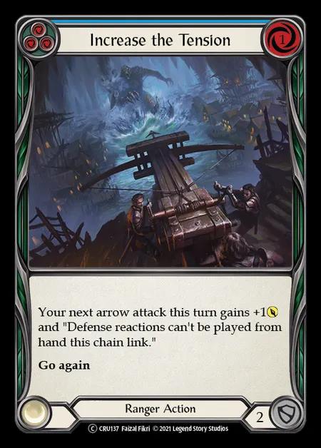 [Ranger] Increase the Tension [UL-CRU137-C] (blue)