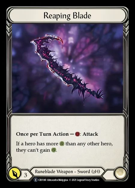 [Runeblade] Reaping Blade [UL-CRU140-R]