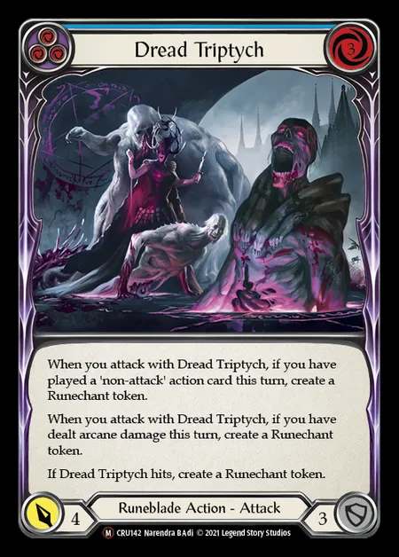 [Runeblade] Dread Triptych [UL-CRU142-M]