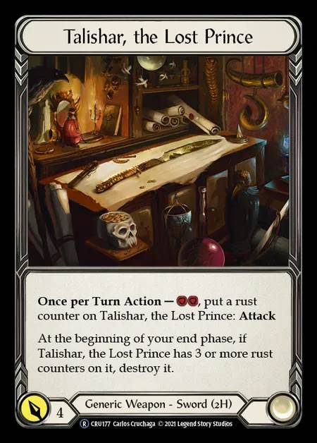 [Generic] Talishar, the Lost Prince [UL-CRU177-R]
