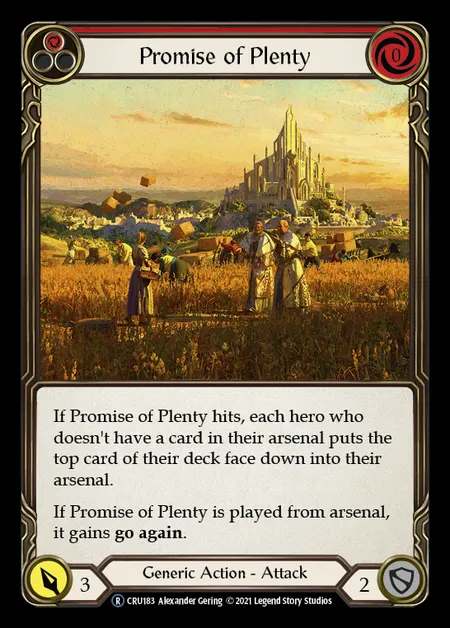 [Generic] Promise of Plenty [UL-CRU183-R] (red)