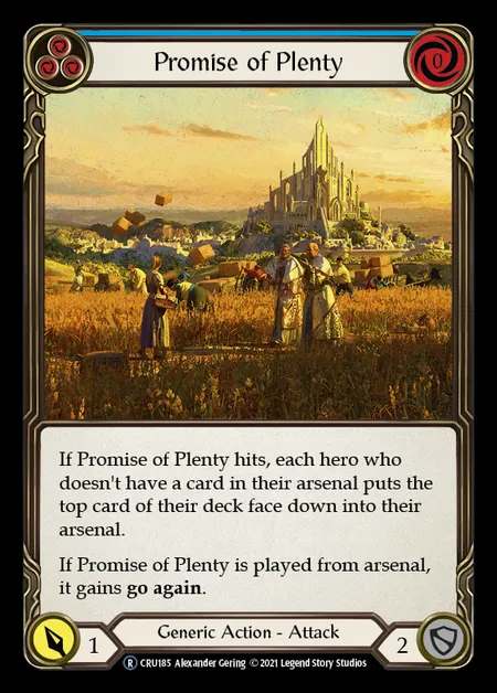 [Generic] Promise of Plenty [UL-CRU185-R] (blue)