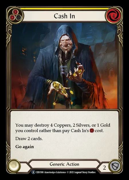 [Generic] Cash In [UL-CRU188-R] (yellow)