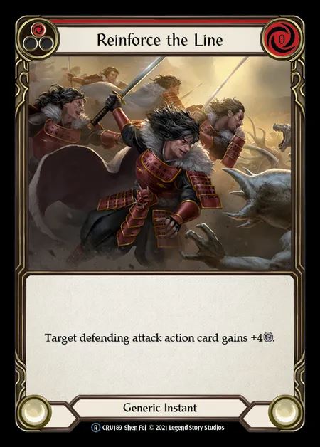 [Generic] Reinforce the Line [UL-CRU189-R] (red)