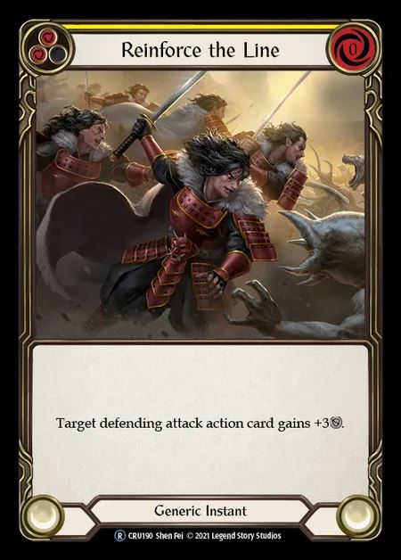 [Generic] Reinforce the Line [UL-CRU190-R] (yellow)