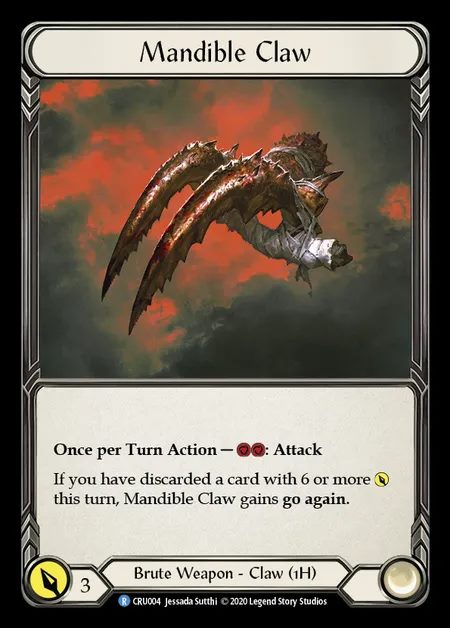 [Brute] Mandible Claw [1st-CRU_004-R]