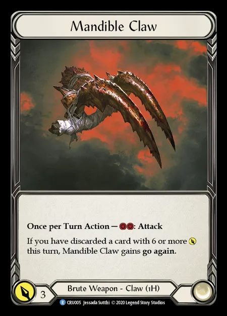 [Brute] Mandible Claw [1st-CRU_005-R]