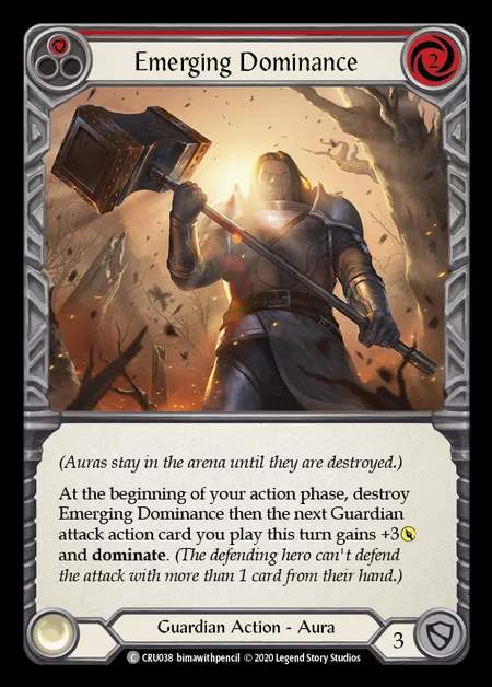 [Guardian] Emerging Dominance (red) [1st-CRU_038-C]