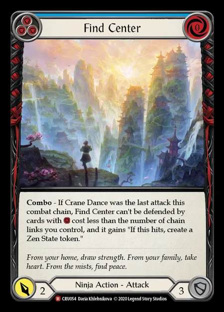 [Ninja] Find Center [1st-CRU_054-M]