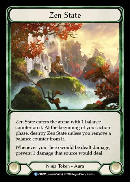 [Ninja] Zen State [1st-CRU_075-R]
