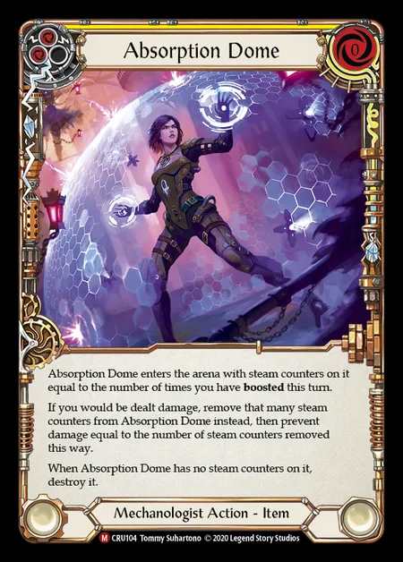 [Mechanologist] Absorption Dome [1st-CRU_104-M]