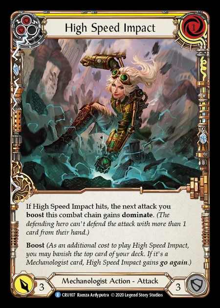 [Mechanologist] High Speed Impact (yellow) [1st-CRU_107-R]