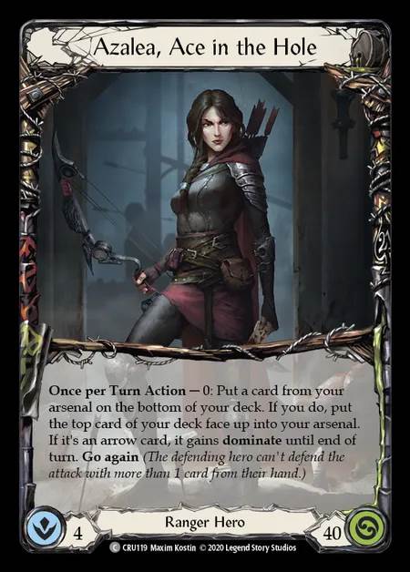 [Ranger] Azalea, Ace in the Hole [1st-CRU_119-C]