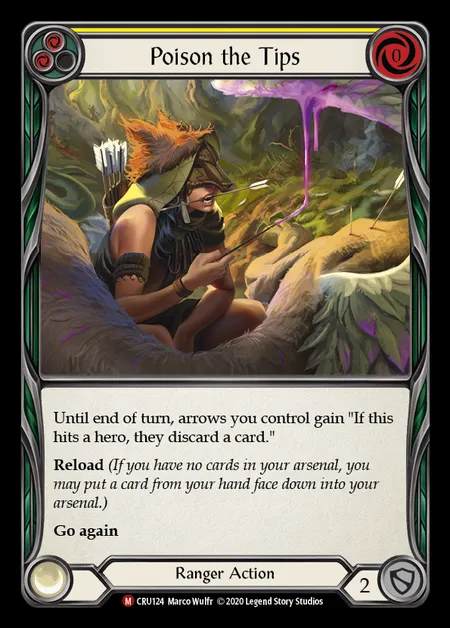 [Ranger] Poison the Tips [1st-CRU_124-M]