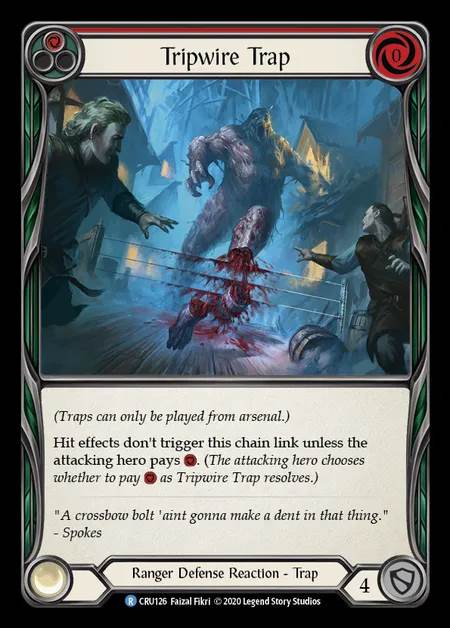 [Ranger] Tripwire Trap (red) [1st-CRU_126-R]