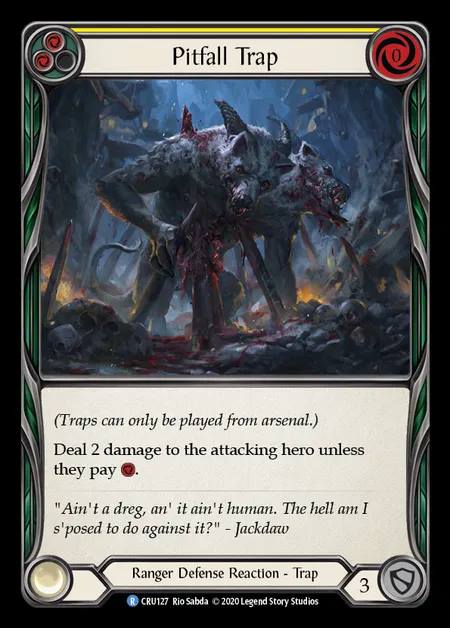 [Ranger] Pitfall Trap (yellow) [1st-CRU_127-R]