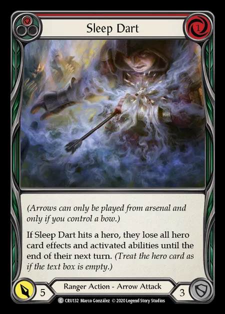 [Ranger] Sleep Dart (red) [1st-CRU_132-C]