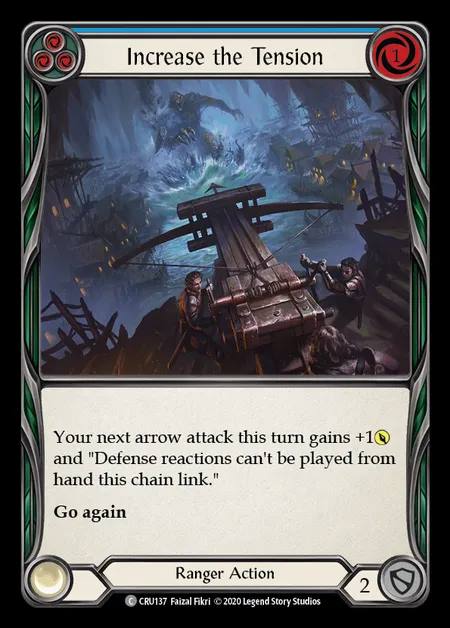 [Ranger] Increase the Tension (blue) [1st-CRU_137-C]