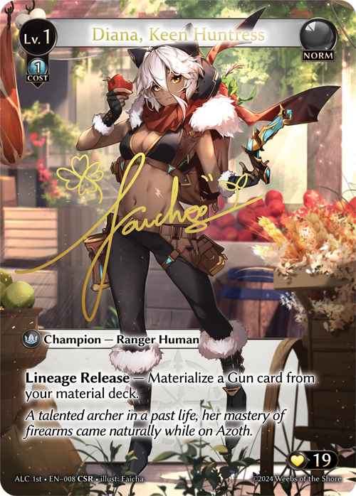 【クーポン使用不可】【CSR】[Norm] Diana, Keen Huntress [1ST-ALC008-CSR]
