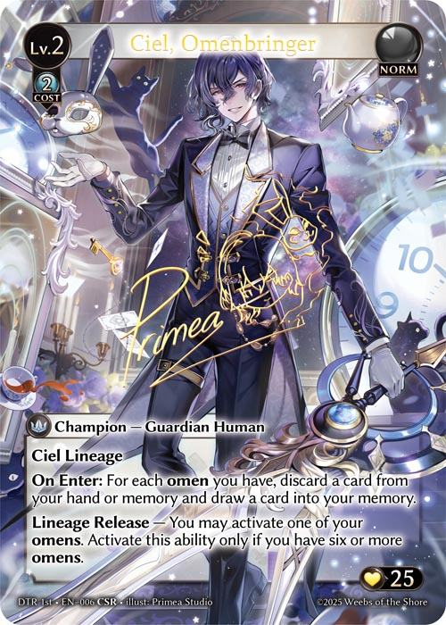 【クーポン使用不可】【CSR】[Norm] Ciel, Omenbringer [DTR006-CSR]