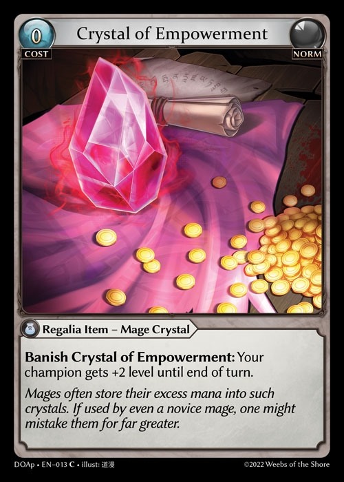 [Norm] Crystal of Empowerment [DOAp013-C]