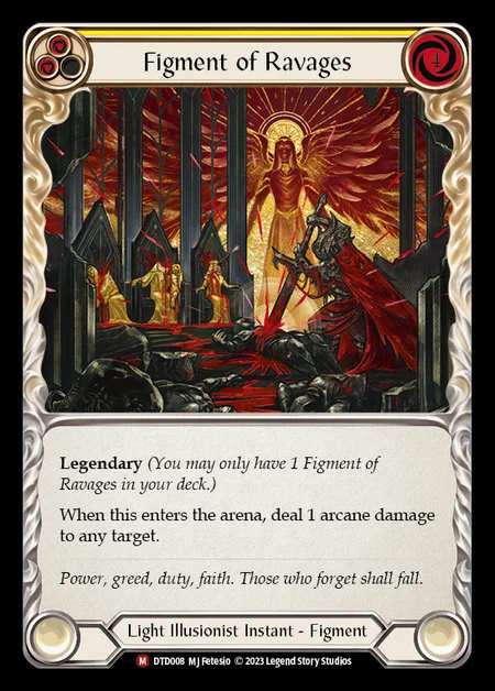 [Light Illusionist] Figment of Ravages // Sekem, Archangel of Ravages [DTD008-M]