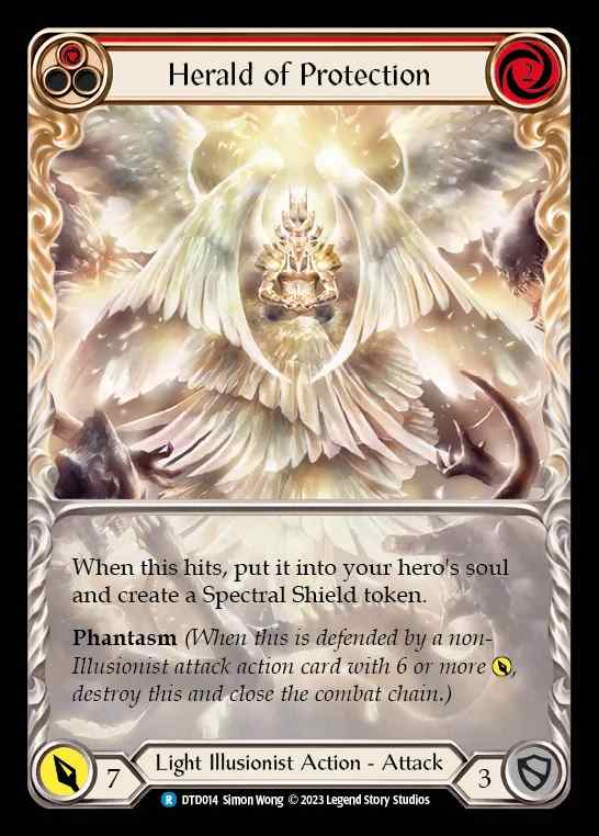 [Light Illusionist] Herald of Protection [DTD014-R] (red)