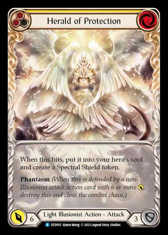 [Light Illusionist] Herald of Protection [DTD015-R] (yellow)