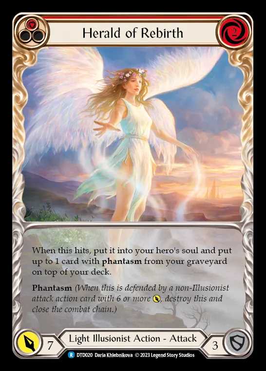 [Light Illusionist] Herald of Rebirth [DTD020-R] (red)