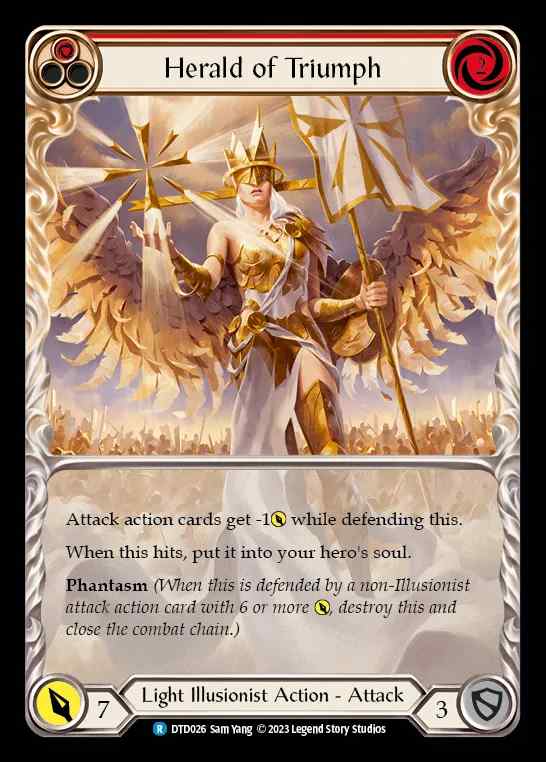 [Light Illusionist] Herald of Triumph [DTD026-R] (red)