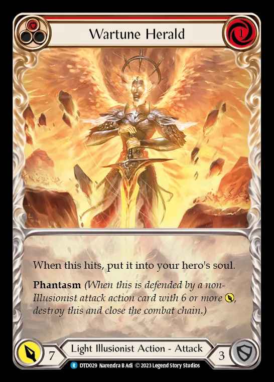 [Light Illusionist] Wartune Herald [DTD029-R] (red)