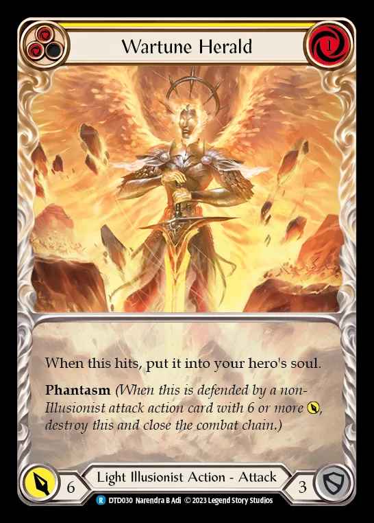 [Light Illusionist] Wartune Herald [DTD030-R] (yellow)