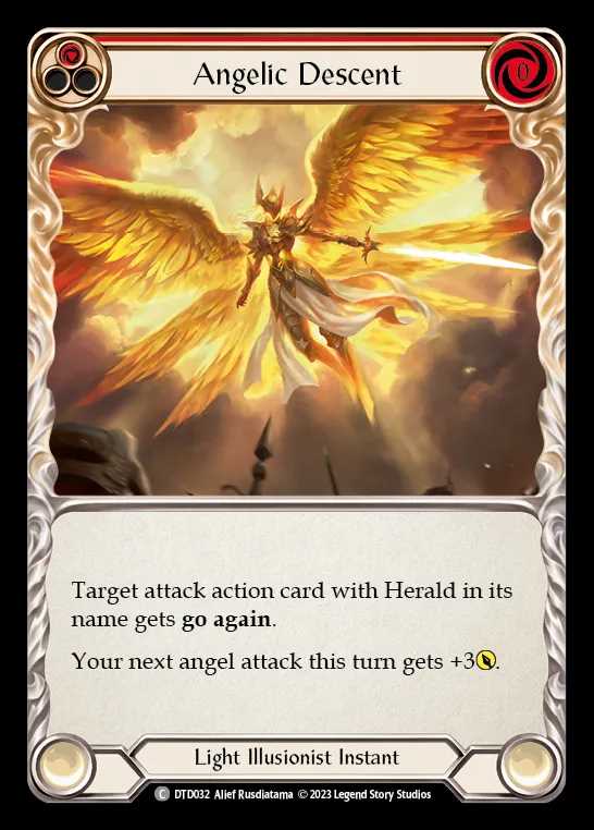 [Light Illusionist] Angelic Descent [DTD032-C] (red)