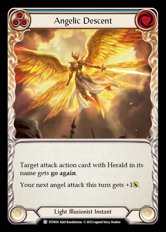 [Light Illusionist] Angelic Descent [DTD034-C] (blue)