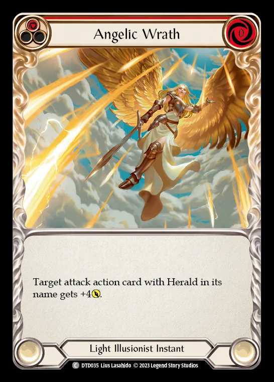 [Light Illusionist] Angelic Wrath [DTD035-C] (red)