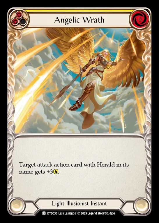 [Light Illusionist] Angelic Wrath [DTD036-C] (yellow)