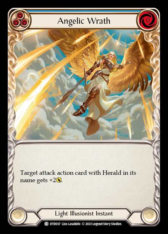 [Light Illusionist] Angelic Wrath [DTD037-C] (blue)