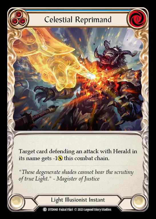 [Light Illusionist] Celestial Reprimand [DTD040-C] (blue)