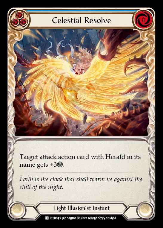 [Light Illusionist] Celestial Resolve [DTD043-C] (blue)