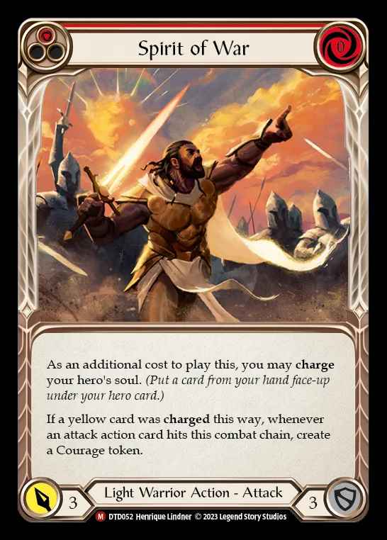 [Light Warrior] Spirit of War [DTD052-M]