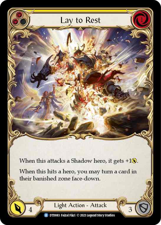 [Light] Lay to Rest [DTD083-R] (yellow)
