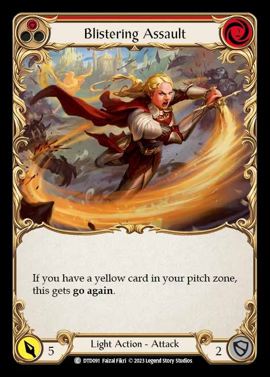 [Light] Blistering Assault [DTD091-C] (red)