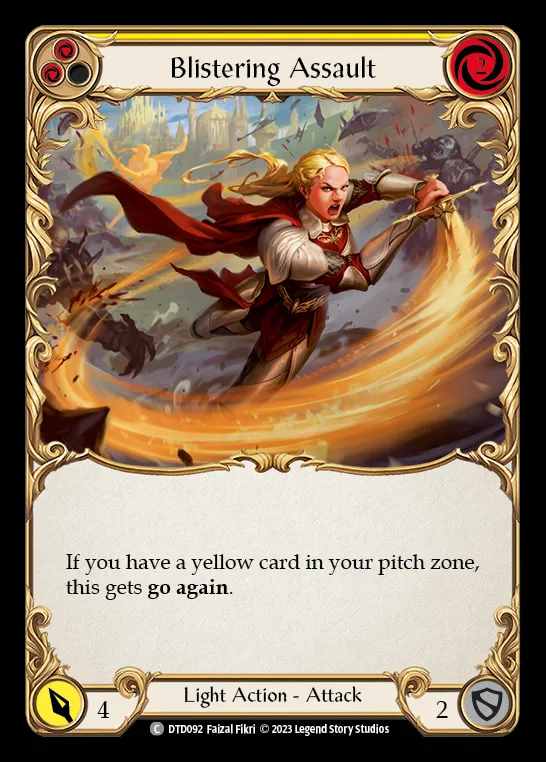 [Light] Blistering Assault [DTD092-C] (yellow)