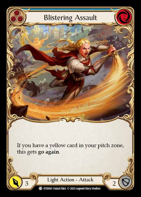 [Light] Blistering Assault [DTD093-C] (blue)