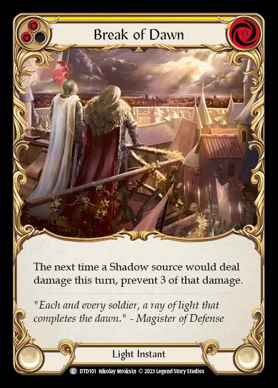 [Light] Break of Dawn [DTD101-C] (yellow)