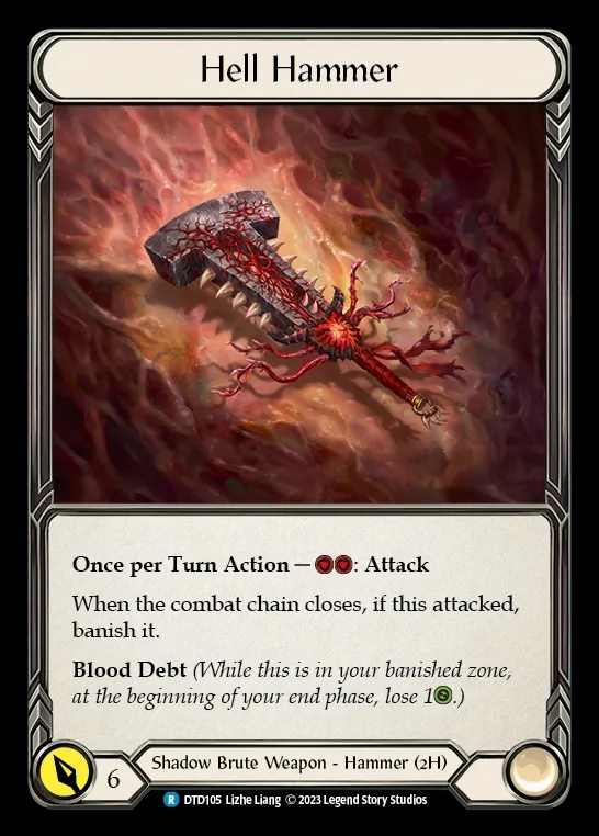 [Shadow Brute] Hell Hammer [DTD105-R]